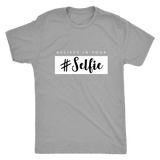 Believe In Your Selfie Men's T-Shirt White