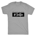 Believe In Your Selfie Men's T-Shirt Black