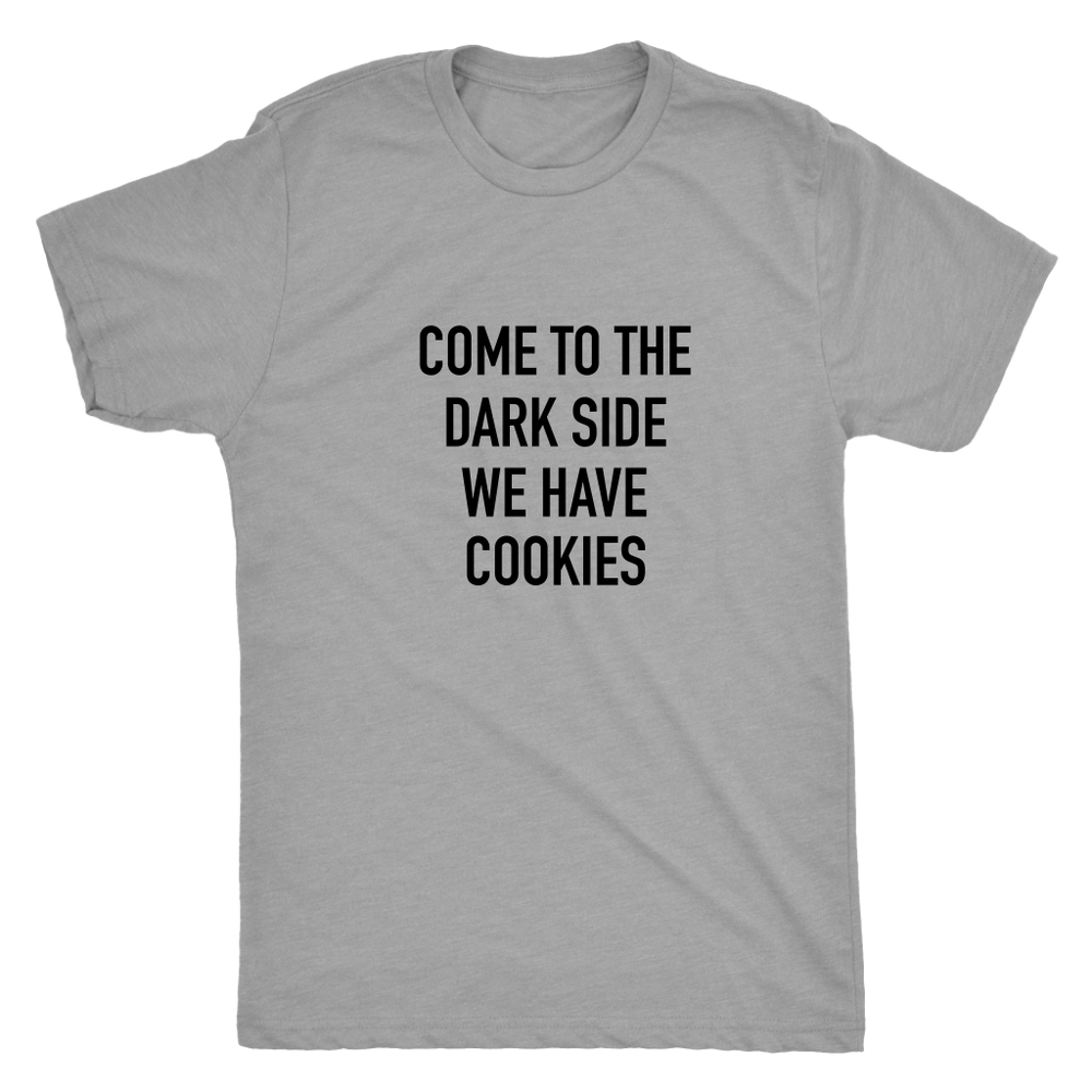 Come To The Dark Side Men's T-Shirt Black