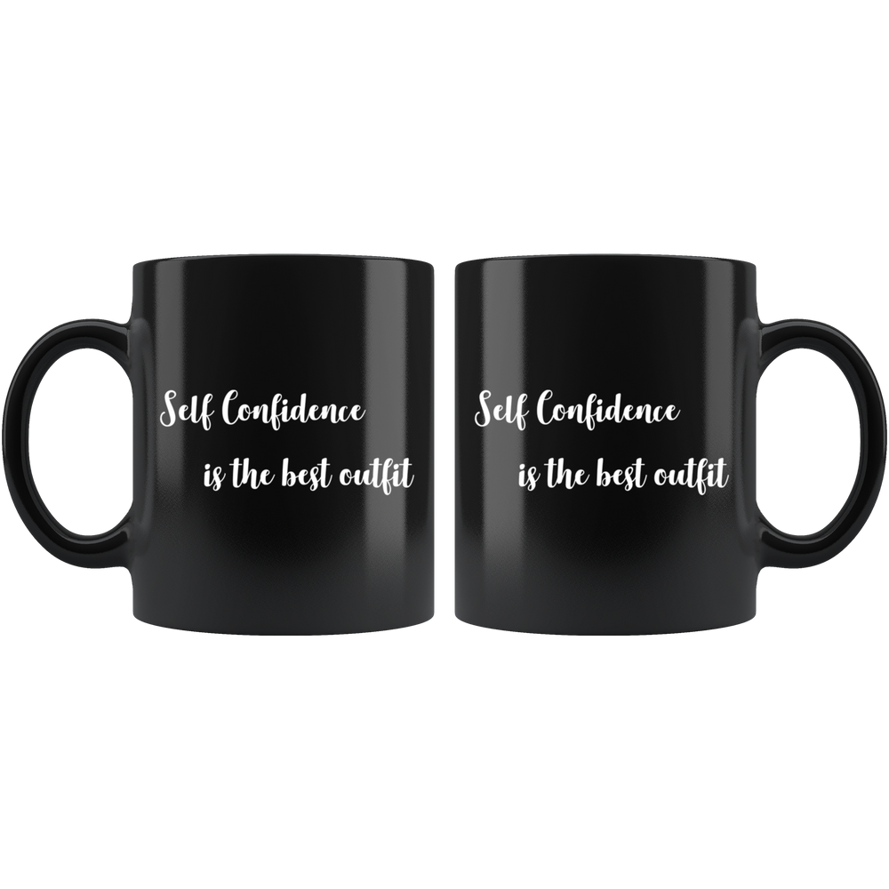 Self Confidence Is The Best Mug White