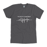 You Are My Heartbeat Men's T-Shirt White
