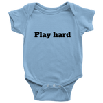 Play Hard Bodysuit Black