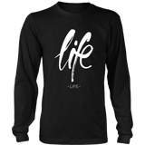 Life Long Sleeves T-Shirt White