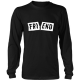 Friend For Long Sleeves T-Shirt White