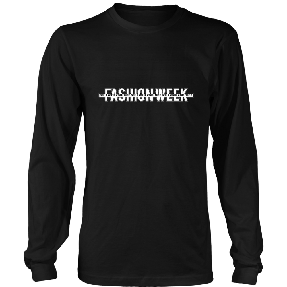 Fashionweek Long Sleeves T-Shirt White
