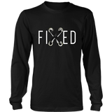 Fixed Long Sleeves T-Shirt White