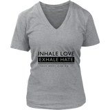 Inhale Women's T-Shirt Black