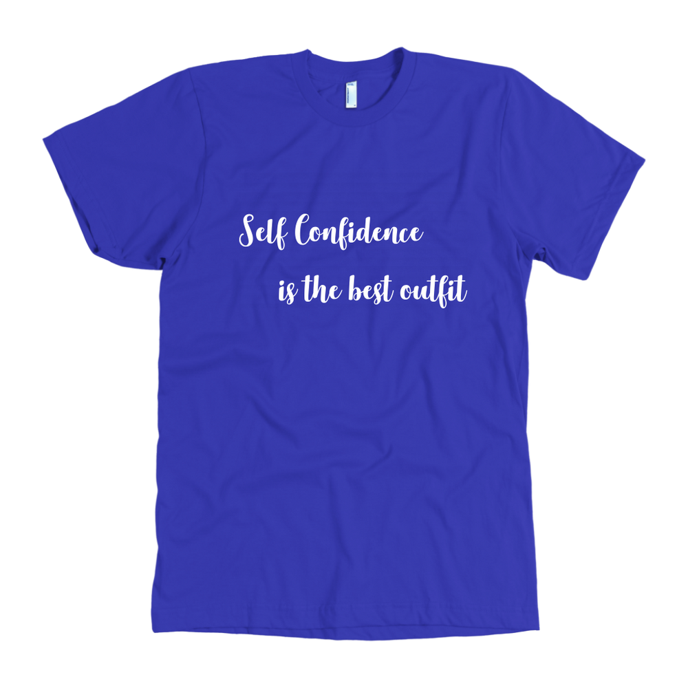 Self Confidence Is The Best Men's T-Shirt White