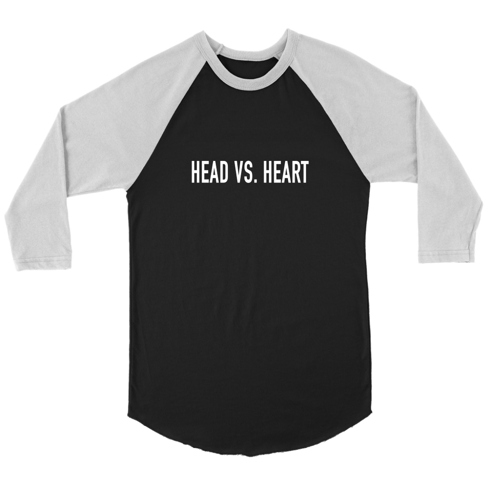 Head Vs Heart Raglan T-Shirt