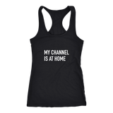 My Channel Is At Home 2 Women's T-Shirt White