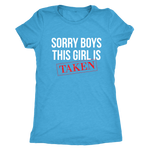 Sorry Boys Women's T-Shirt White