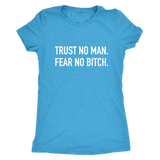 Trust No Man Women's T-Shirt White
