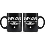 Depresso The Feeling You Get Mug White