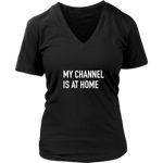 My Channel Is At Home 2 Women's T-Shirt White