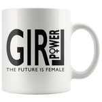 Girl Power Mug White