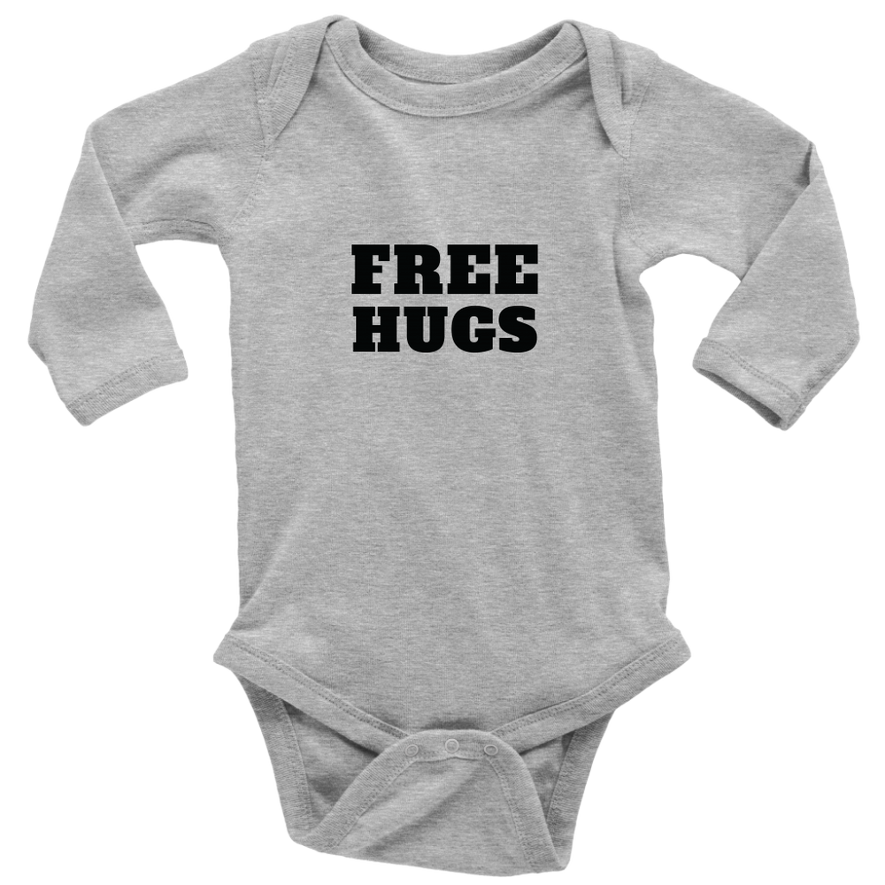 Free Hugs Long Sleeve Bodysuit