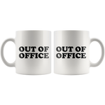 Out Of Office Mug Black