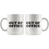 Out Of Office Mug Black