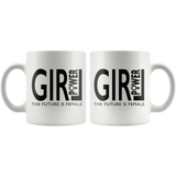 Girl Power Mug White