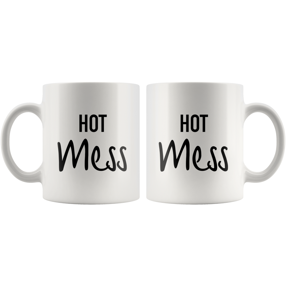 Hot Mess Mug Black
