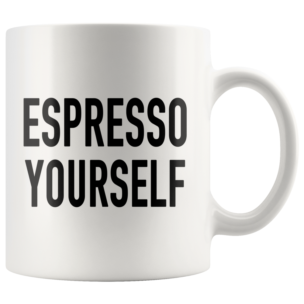 Espresso Yourself Mug Black
