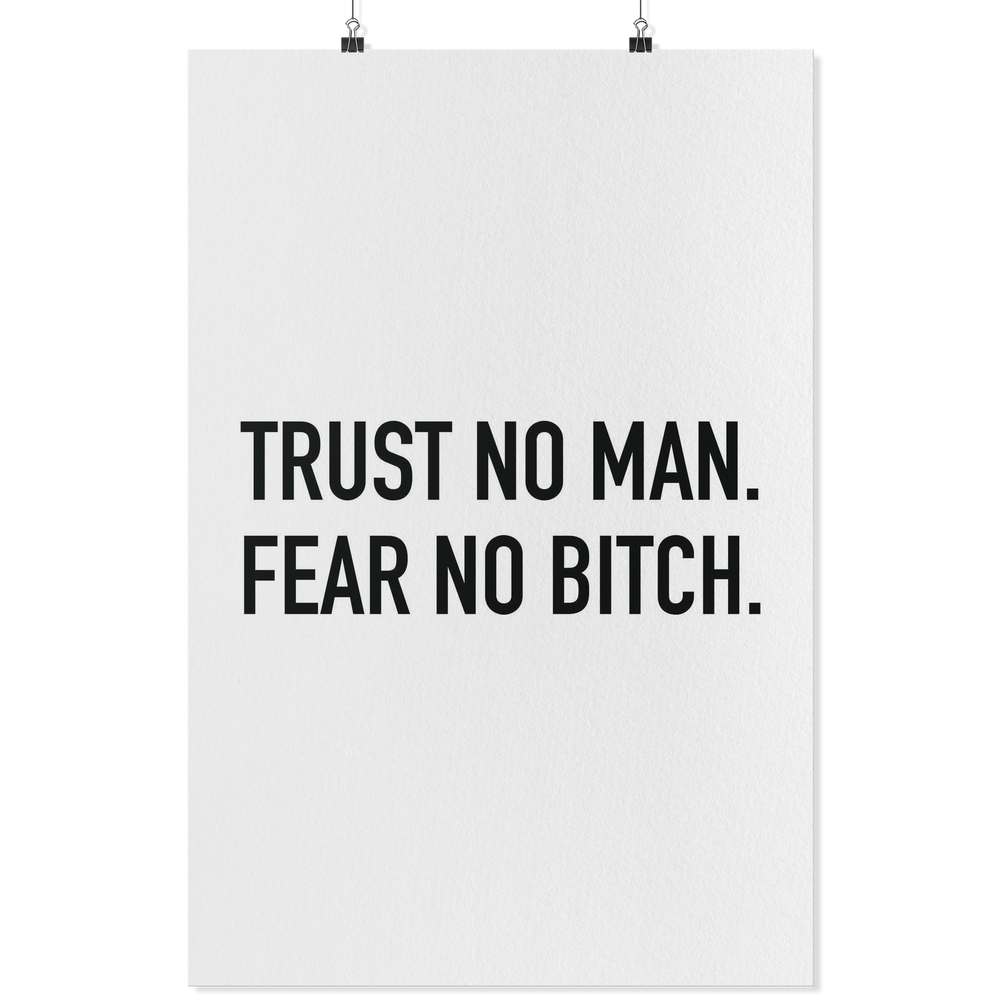 Trust No Man Poster