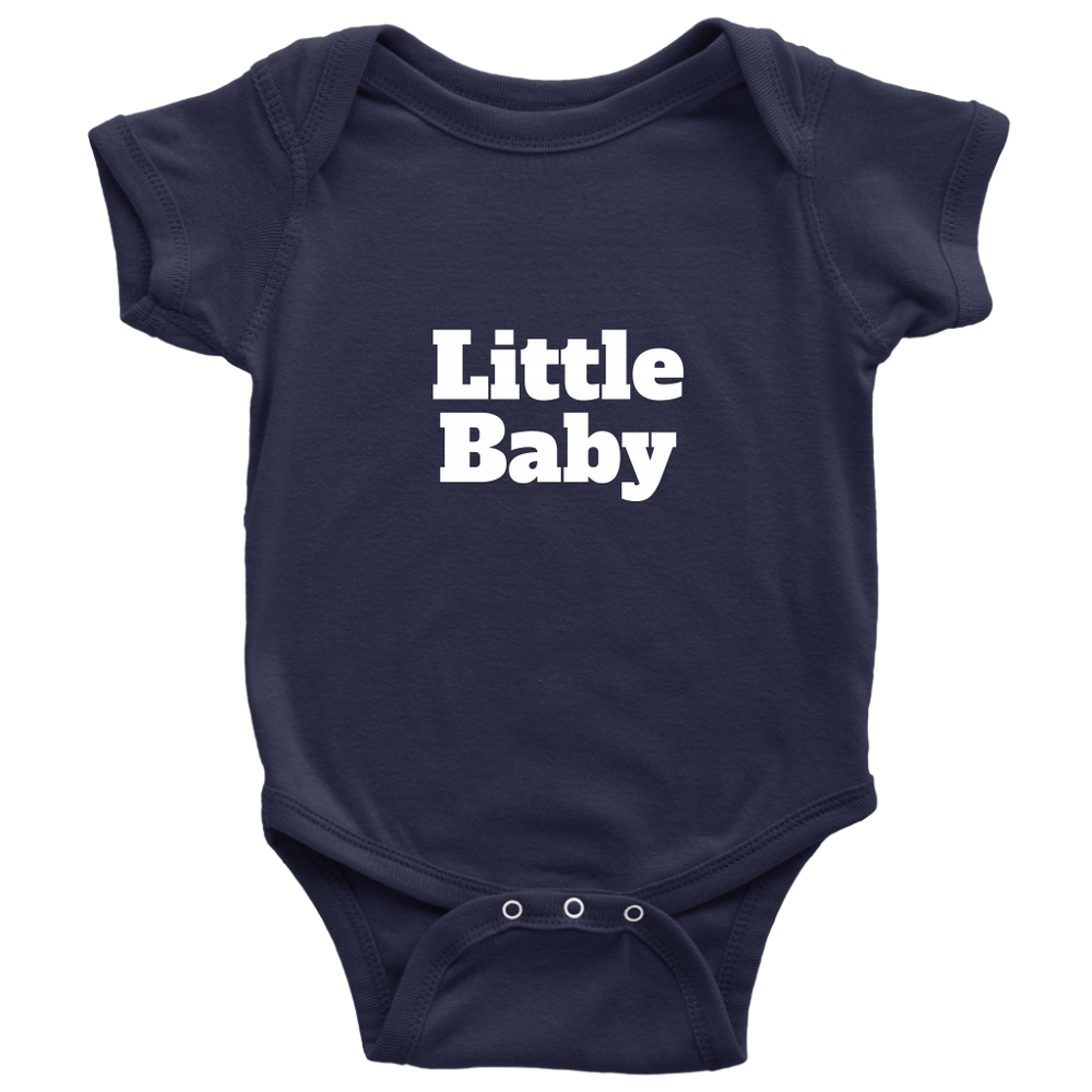 Little Baby Bodysuit Black