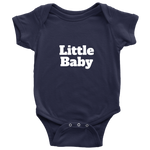 Little Baby Bodysuit Black