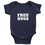 Free Hugs Bodysuit White