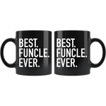 Best Funcle Ever Mug White