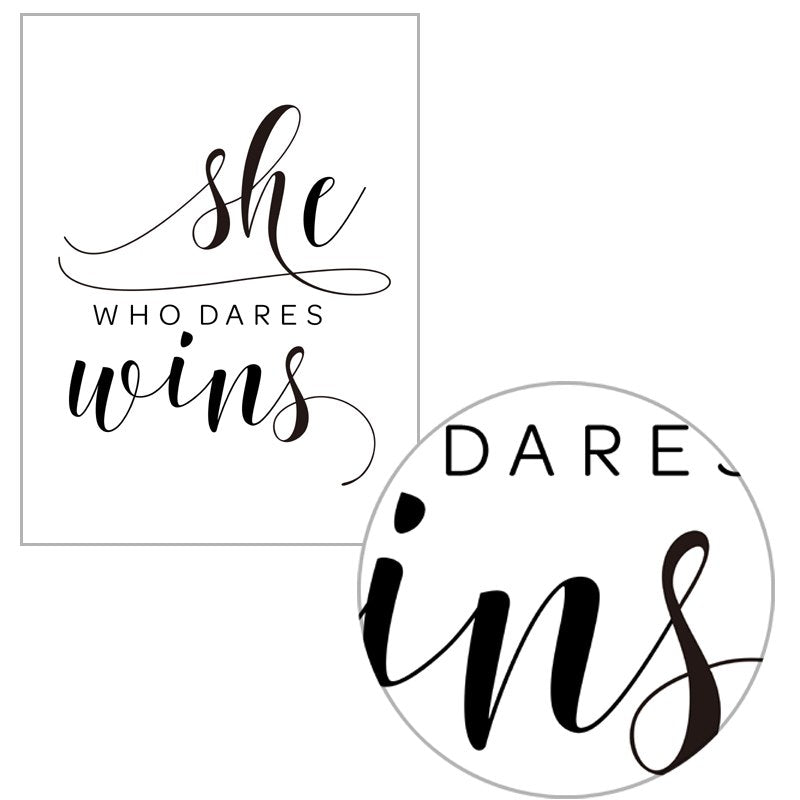 She Who Dares Poster