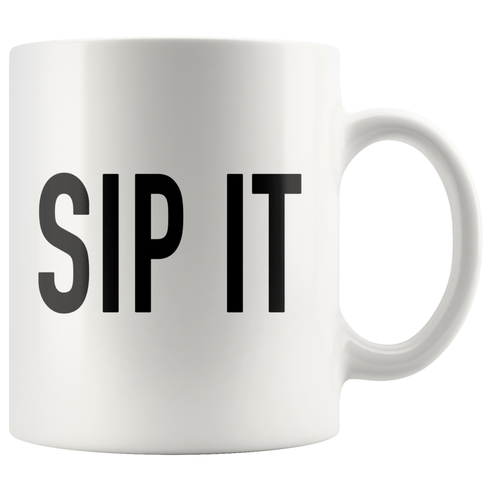 Sip It Mug Black