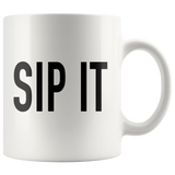 Sip It Mug Black