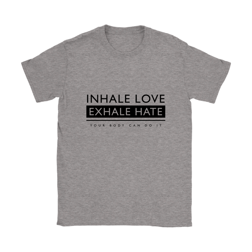 Inhale Women's T-Shirt Black