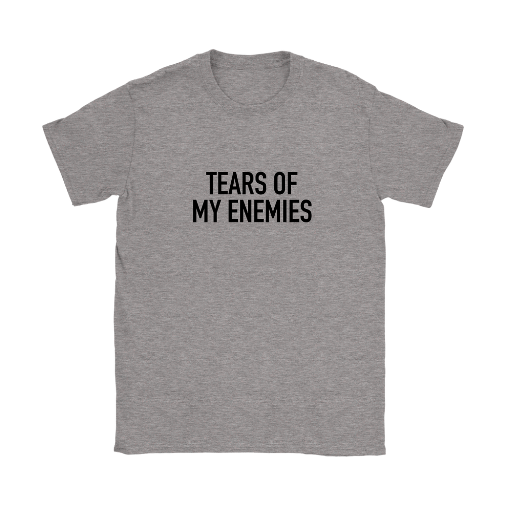 Tears Of My Enemies Women's T-Shirt Black