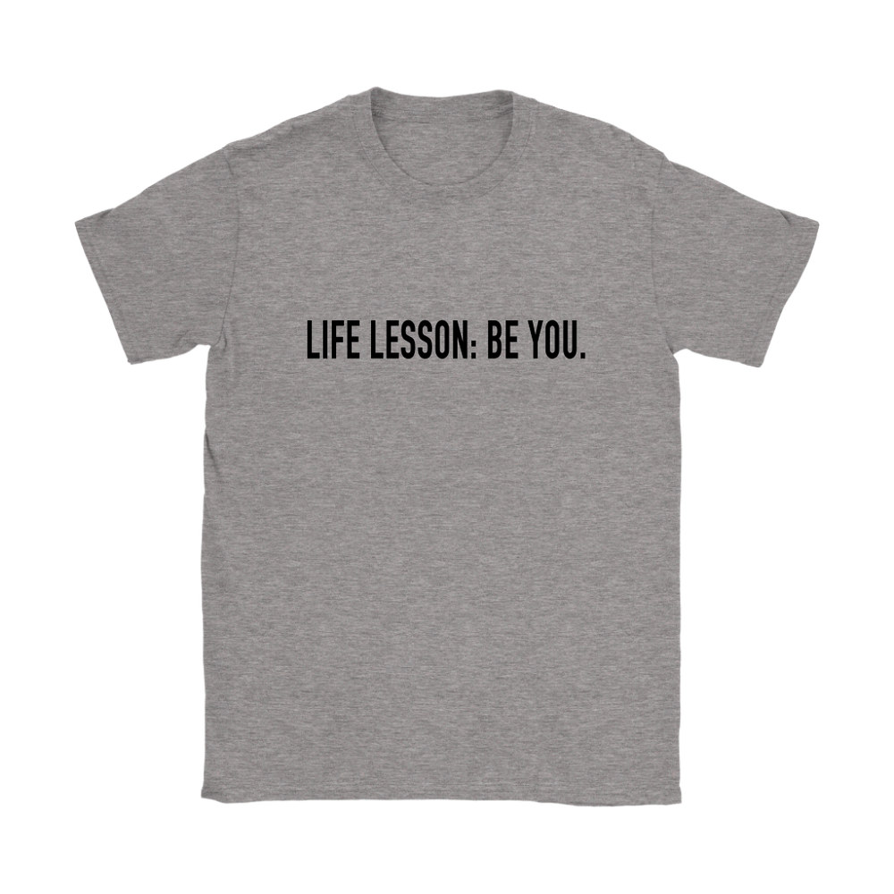 Life Lesson Women's T-Shirt Black