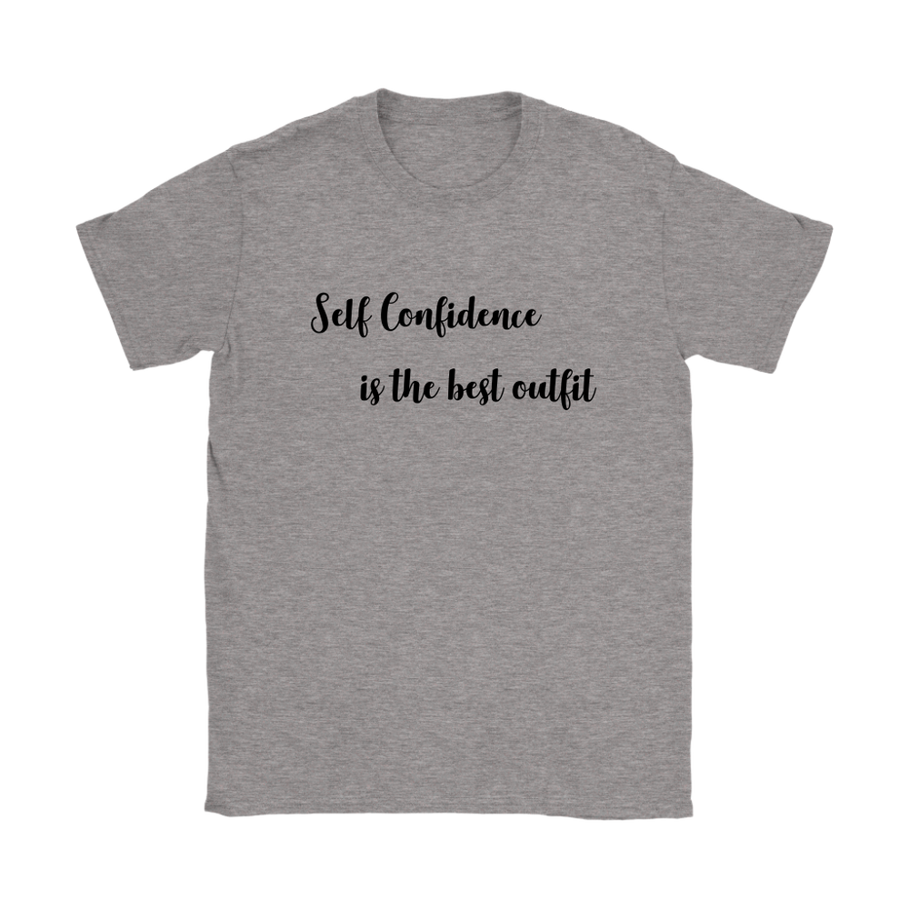 Self Confidence Is The Best Women's T-Shirt Black