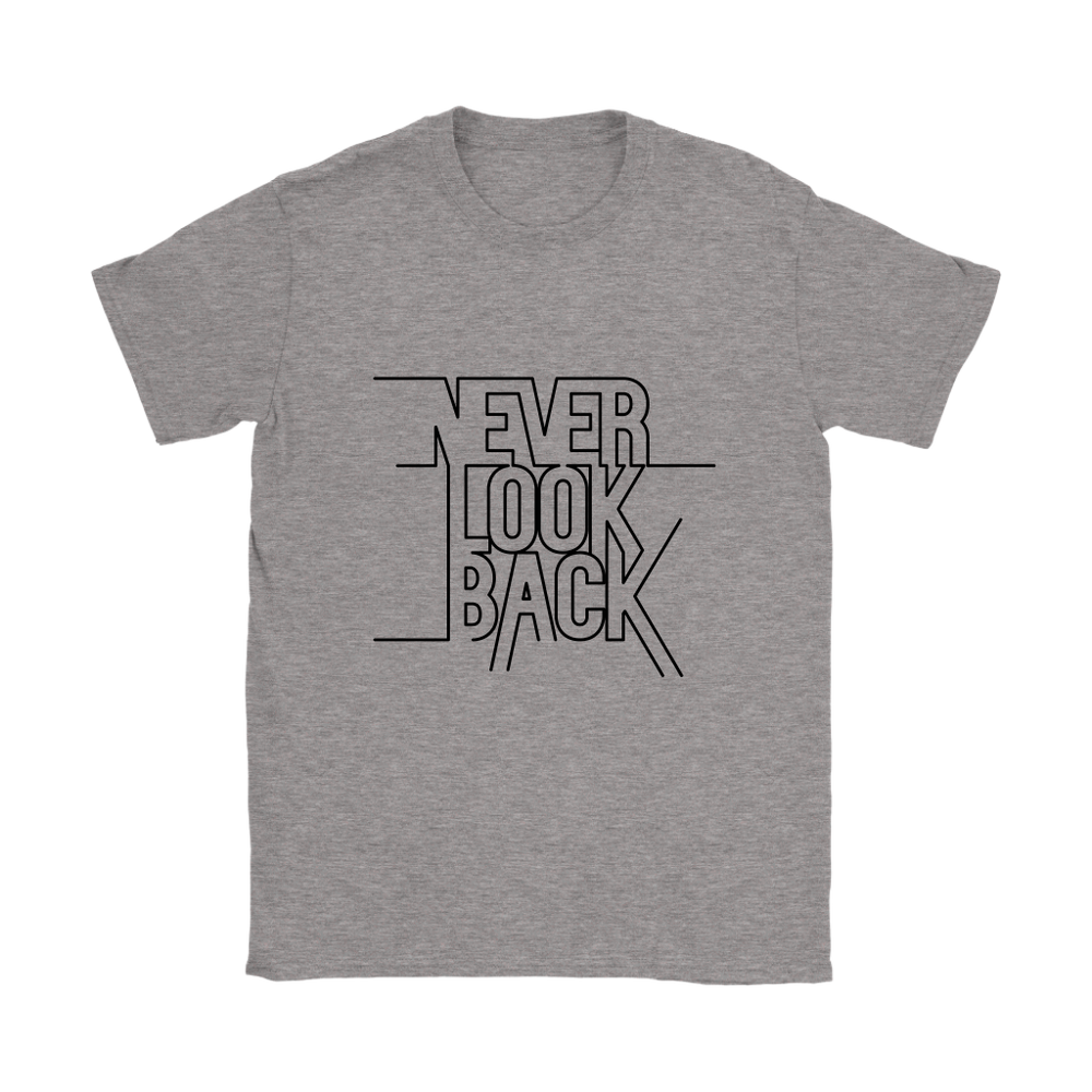 Never Look Women's T-Shirt Black