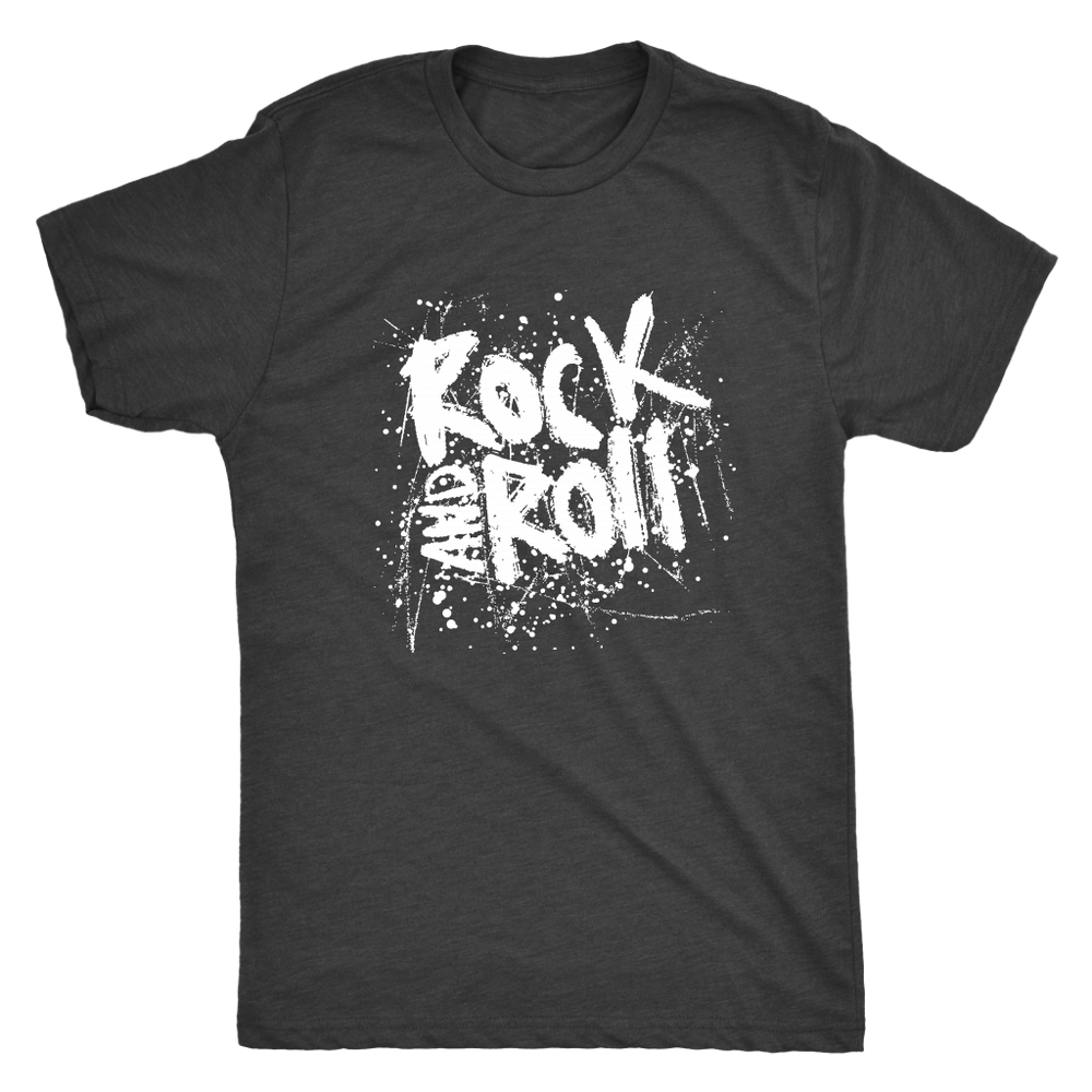 Rock And Roll Men's T-Shirt White
