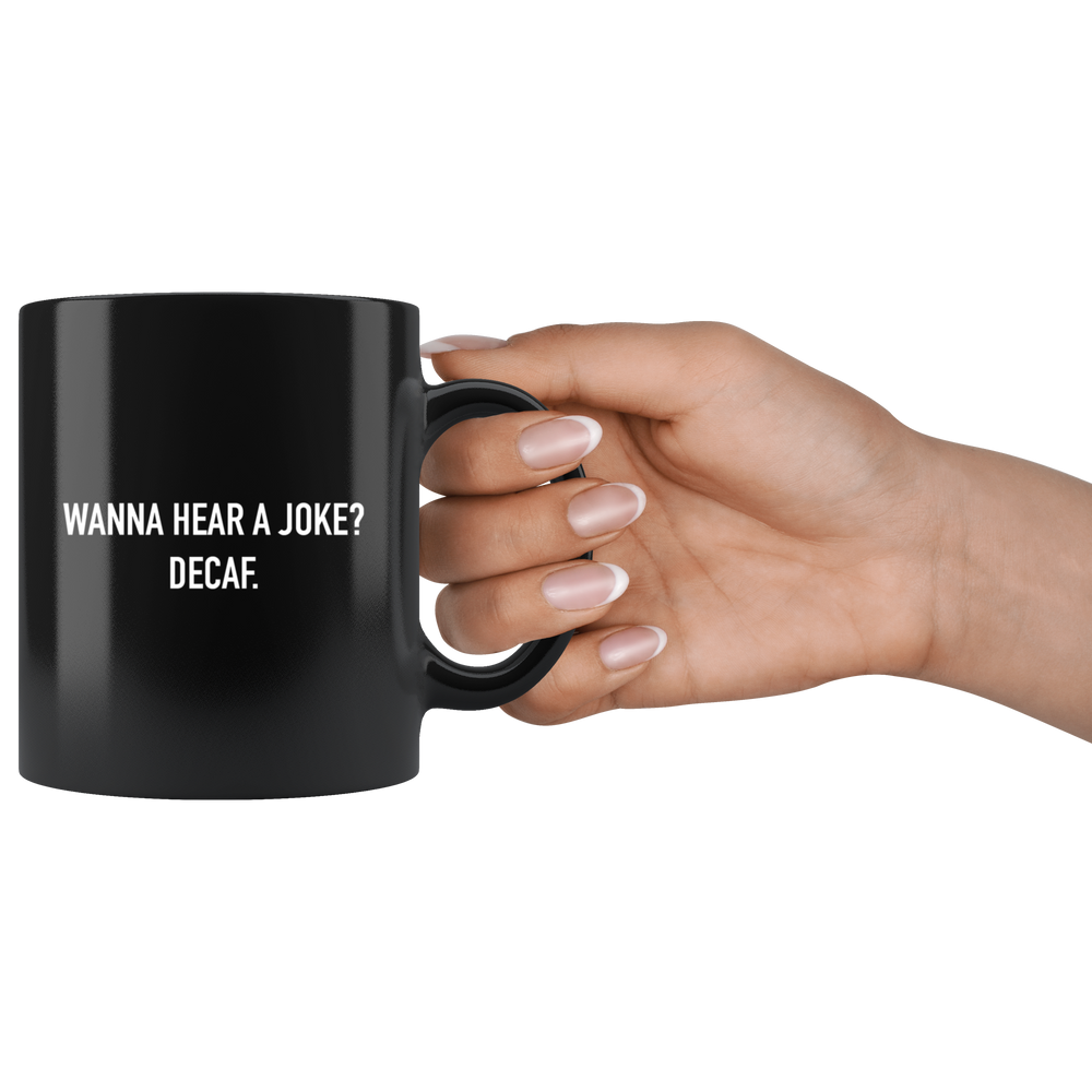 Decaf Mug Black
