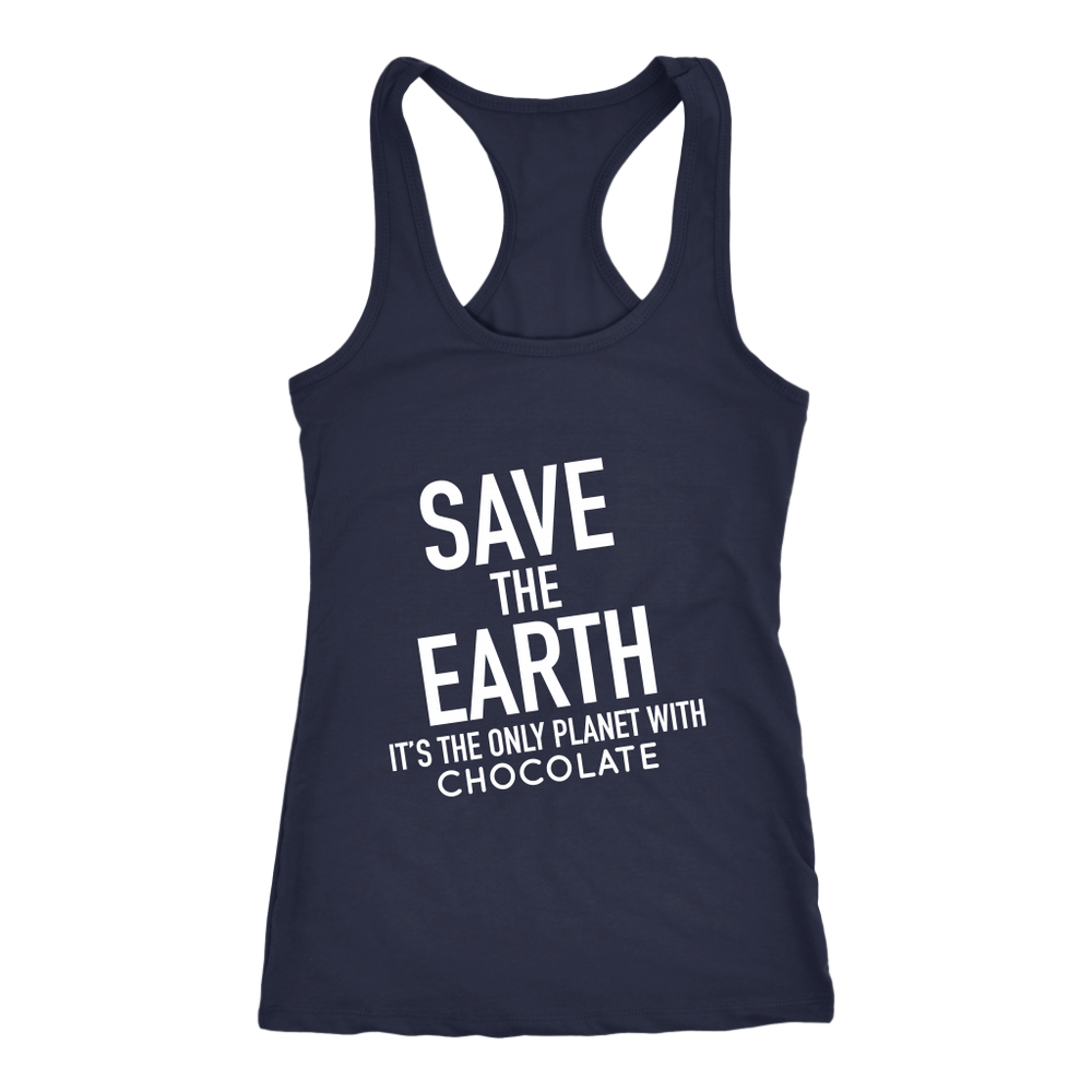 Save The Earth It's The Only Planet Women's T-Shirt White