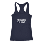 My Channel Is At Home 2 Women's T-Shirt White