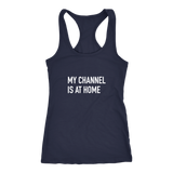 My Channel Is At Home 2 Women's T-Shirt White