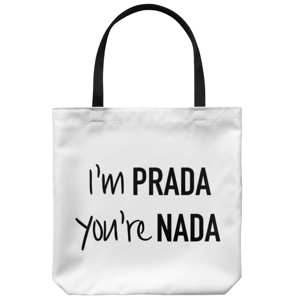 I'm Prada Tote Bag