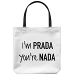 I'm Prada Tote Bag