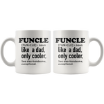 Funcle Like a Dad Only Cooler Mug Black