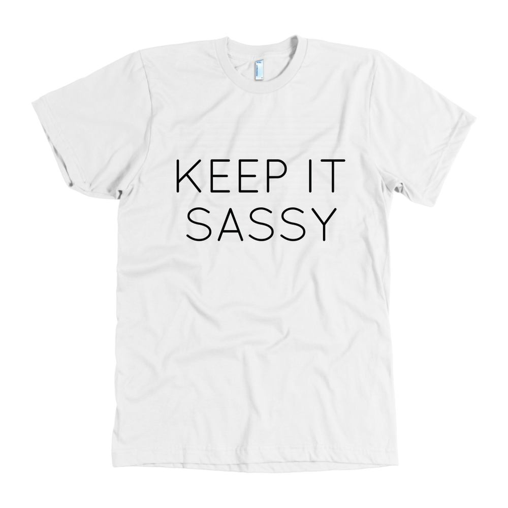 Keep It Sassy Men's T-Shirt Black