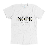 Today's Nope Men's T-Shirt Black