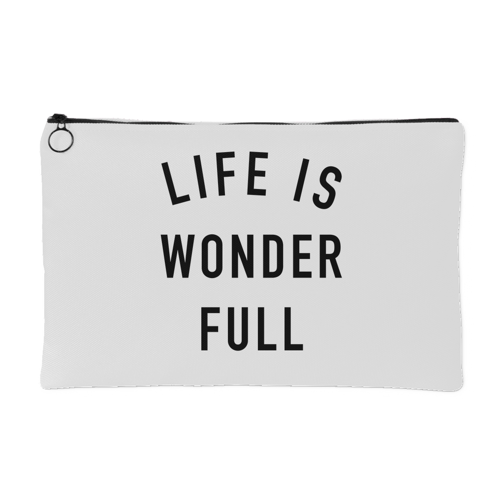 Life Is Wonder Pouch