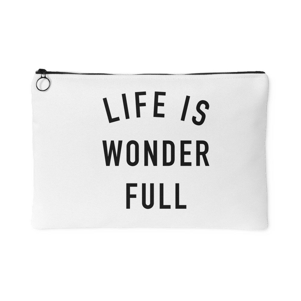 Life Is Wonder Pouch